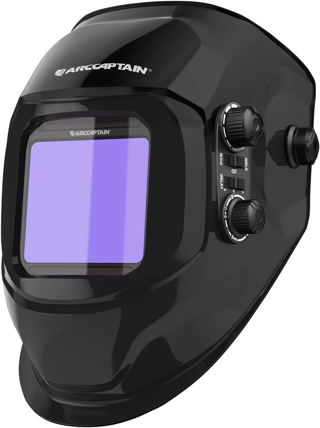 ARCCAPTAIN Welding Helmet, Welding Mask True Color Auto Darkening, Large Viewing Screen