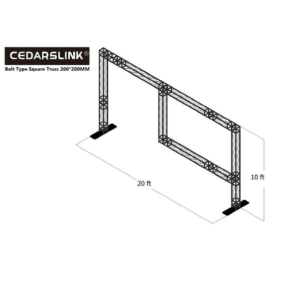 ARCH 16 20 Ft Width 10 Ft Height Arch Truss W/L Shape