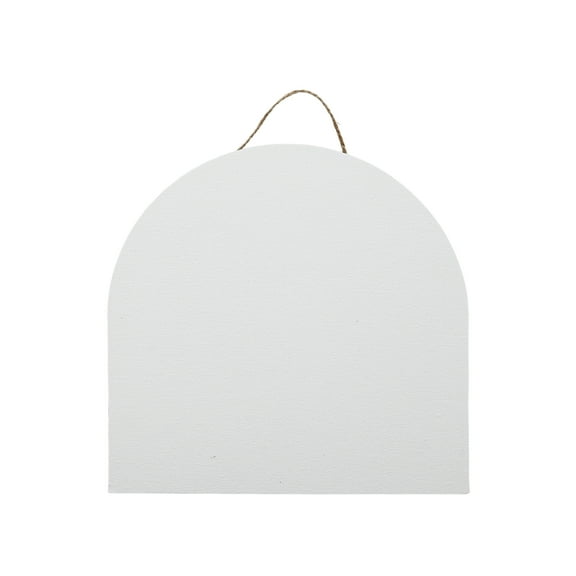 Hello Hobby White Arch Canvas Board for Acrylic, Oil, and Mixed Media Art