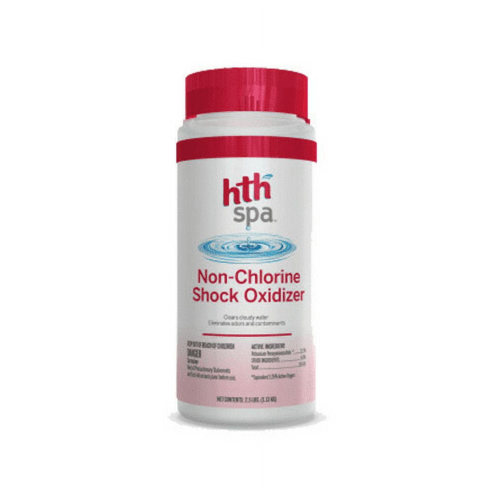 HTH Spa 86237 NonChlorine Shock Oxidizer Spa and Hot Tub Cleanser, 2.5 lbs