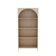 House of Happy Arched Bookshelf, Natural