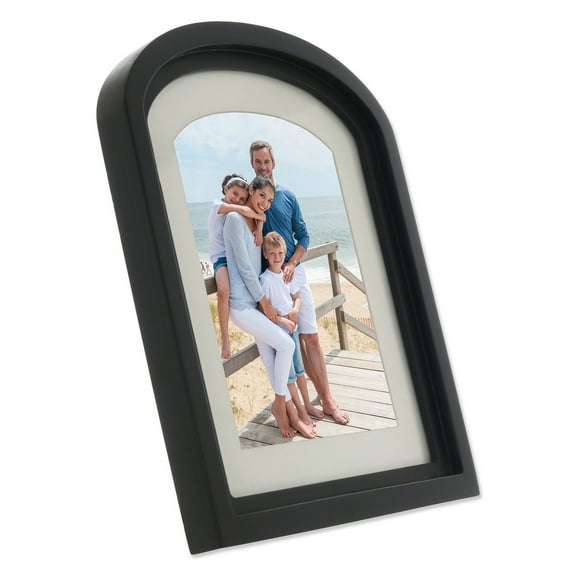 ARCH TOP Black Wood 5x7 frame - 5x7