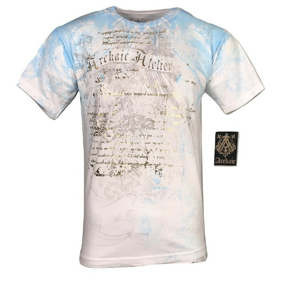 ARCHAIC AFFLICTION Men's T-Shirt CASCO Premium Athletic Biker MMA