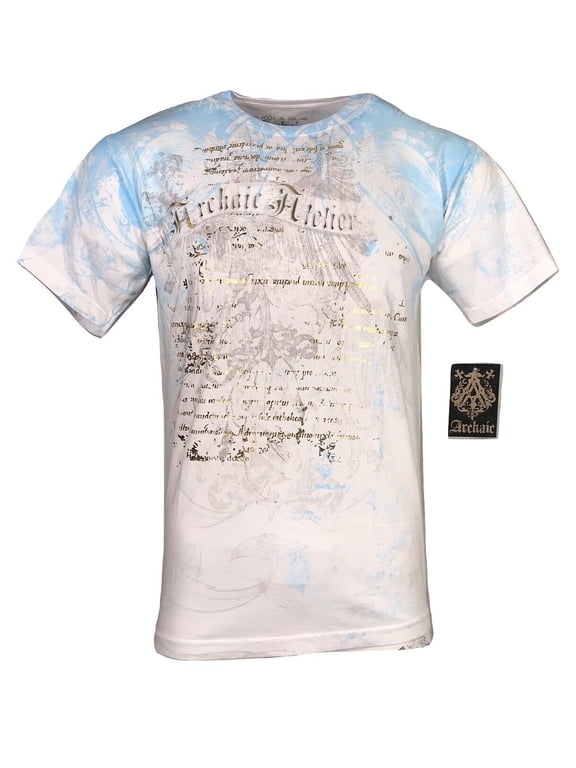 AFFLICTION Men's T-Shirt CASCO Premium Athletic Biker MMA