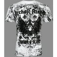 thumbnail image 1 of ARCHAIC BY AFFLICTION Men's T-Shirt  ACHILLES Biker MMA, 1 of 8