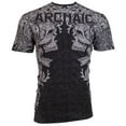 thumbnail image 1 of ARCHAIC BY AFFLICTION Men's T-Shirt S/S DEATH SHOUT Biker MMA, 1 of 8