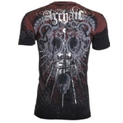 ARCHAIC BY AFFLICTION Mens T-Shirt S/S STURZHEIM Biker MMA