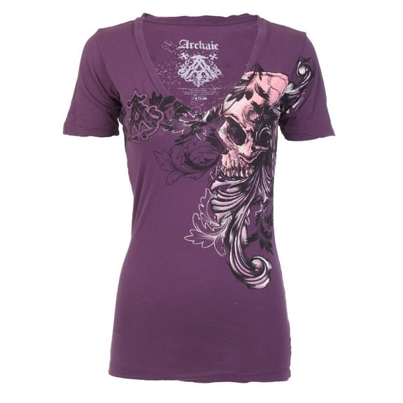 ARCHAIC Women's Short Sleeve WAGER V-neck T-Shirt