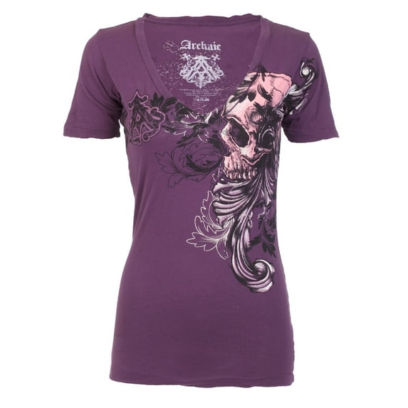 ARCHAIC Women's Short Sleeve WAGER V-neck T-Shirt