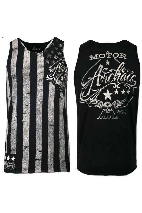 By Affliction Men's Tank Top Shirt Nation