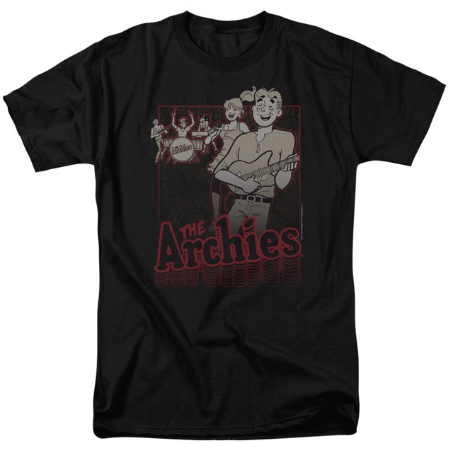 ARCHIE COMICS/PERFORM - S/S ADULT 18/1 - BLACK - 2X