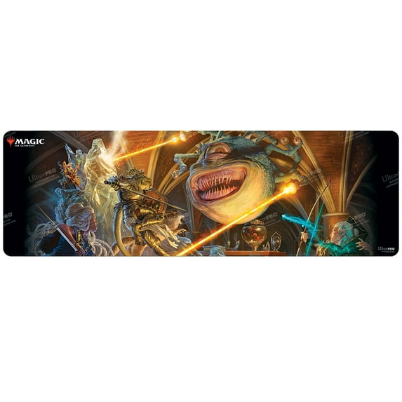 ARCHIVED - Adventures in the Forgotten Realms The Party Fighting Xanathar 8ft Table Playmat for Magic: The Gathering