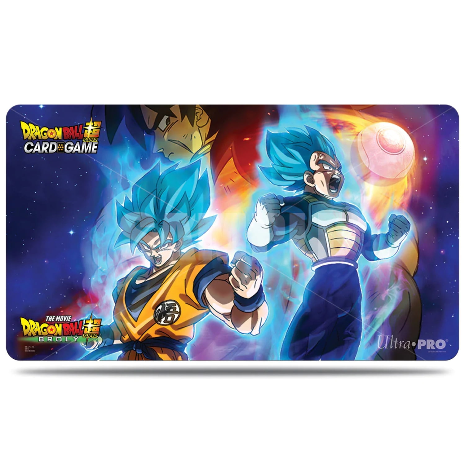 Ultra PRO: Playmat - Dragon Ball Super (Vegeta, Goku and Broly