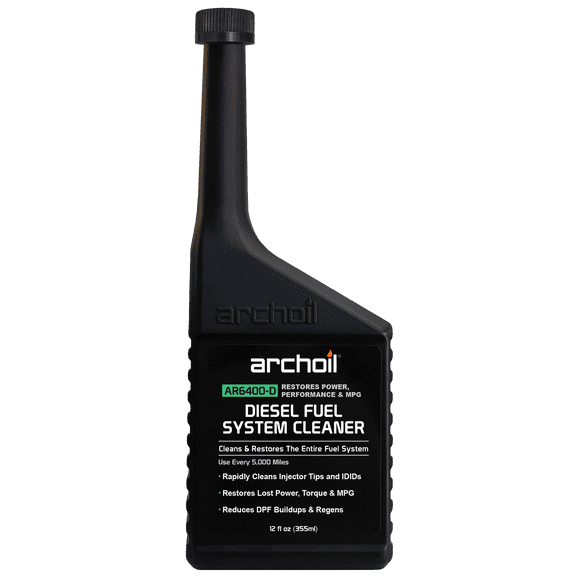 Archoil AR6400-D Diesel Fuel System Cleaner (12 oz) Rapid Injector Cleaner, Turbo & DPF Deposit Control