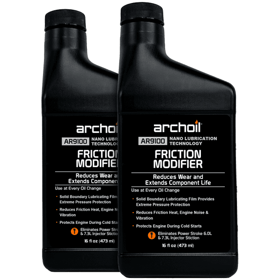 Archoil AR9100 Friction Modifier Oil Additive - Two 16oz Bottles ...