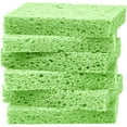 thumbnail image 1 of ARCLIBER Cellulose Sponges, Heavy Duty Scrub Kitchen Sponge, Clean Tough Messes Without Scratching, Pop Up Eco Sponges DIY Green (6 Pack), TBWS-10006-Gr, 1 of 10