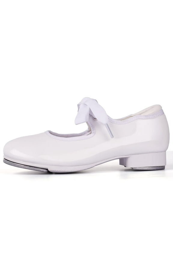 PU leather Lace Up Tap Shoes for Girls and Boys