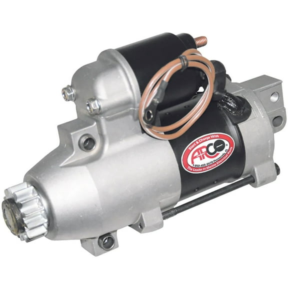ARCO 3433 Outboard Starter for Yamaha 4-Stroke 150 HP (2004+), 250 HP (2005+), 225 HP (2006+), 13-Tooth Drive Gear