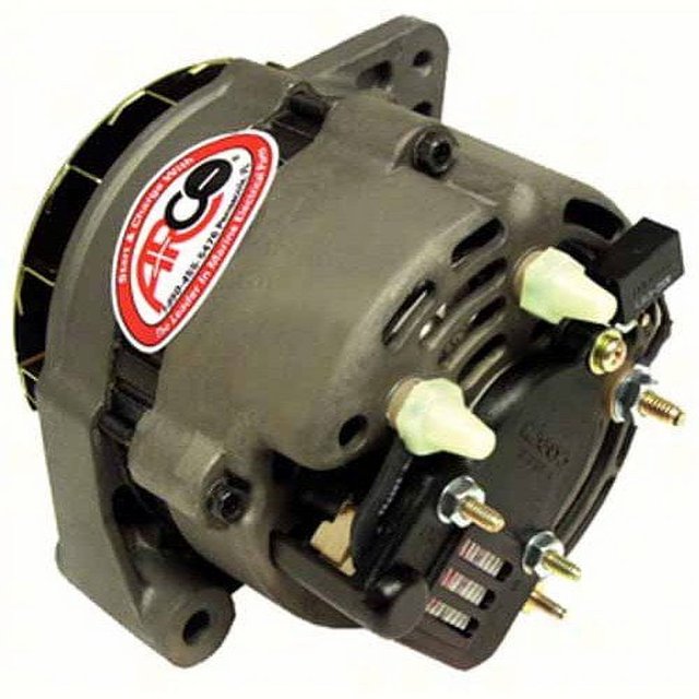 ARCO 60070 Alternator for Late Model Volvo Penta - 12 Volt, 65 Amp ...