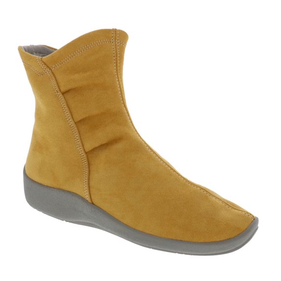 ARCOPEDICO Adult Female L19 Ankle Boots, Color: Gal Mustard, Width: M, Size: 40