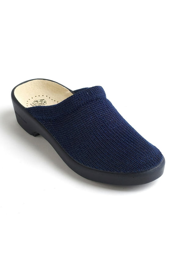 Adult Female Light Clog Shoes, Color: Navy, Width: M, Size: 38