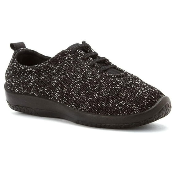 ARCOPEDICO Adult Unisex LS Knit Walking Shoes, Color: Black Starry Nite, Width: M, Size: 36