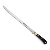 ARCOS 12" Stainless Steel Carving Knife, Ham Slicer, Ergonomic Handle, Black/Gold