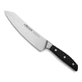 thumbnail image 1 of ARCOS 7-Inch Stainless Steel Santoku Knife - Ergonomic Handle, Black Manhattan Series, 1 of 6