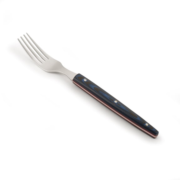 ARCOS Origin Series Table Fork, 220mm, Blue Micarta Handle, 18/10 Stainless Steel