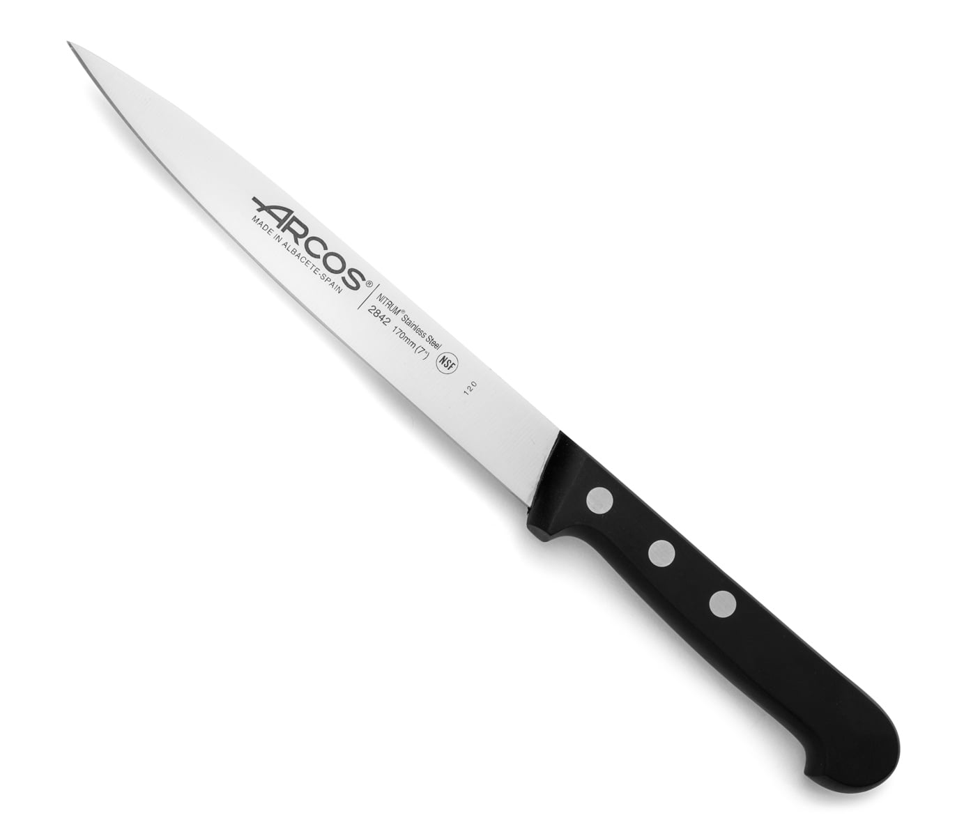ARCOS Universal 7 inch Chef's Knife, 170 mm - Black for Walmart USA