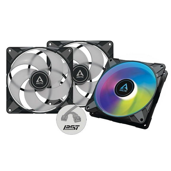 Arctic Cooling P14 PWM PST A-RGB Cooling Fan, 3 Pack