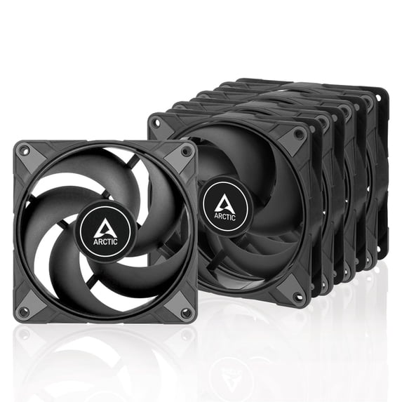 ARCTIC ACFAN00289A P12 Max 120mm Case Fan fluid dynamic bearing max 3300 RPM PWM regulated (5 Pack)