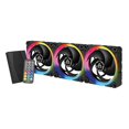 thumbnail image 1 of ARCTIC BioniX P120 A-RGB (Bundle 3 pc, incl. A-RGB Controller) - 120 mm Pressure-Optimised Fan with A-RGB, PWM, Cooler, Fluid Dynamic Bearing, 400-2300 RPM - Black, 1 of 3