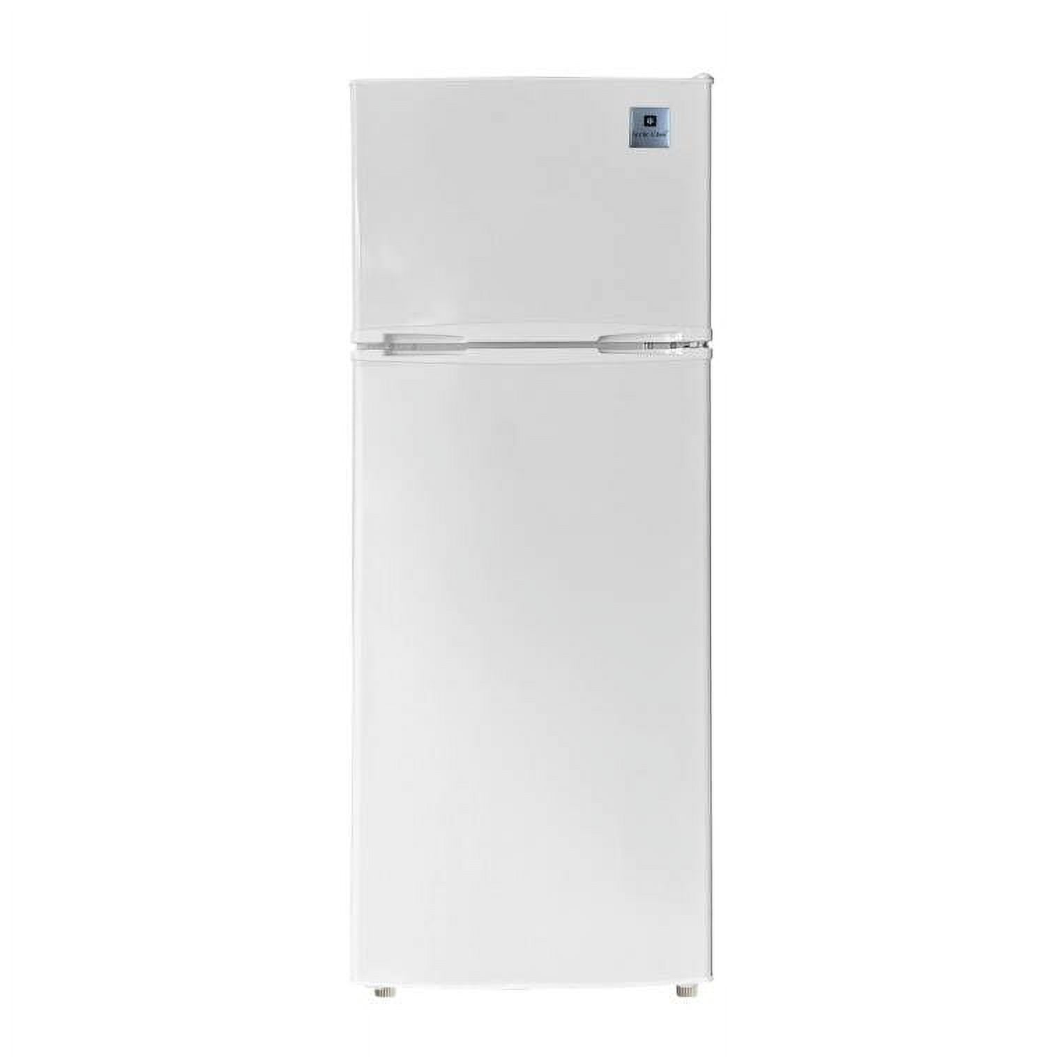Arctic Chef 7.5 Cu. ft. Refrigerator, Apartment Size Fridge with Top Freezer, White