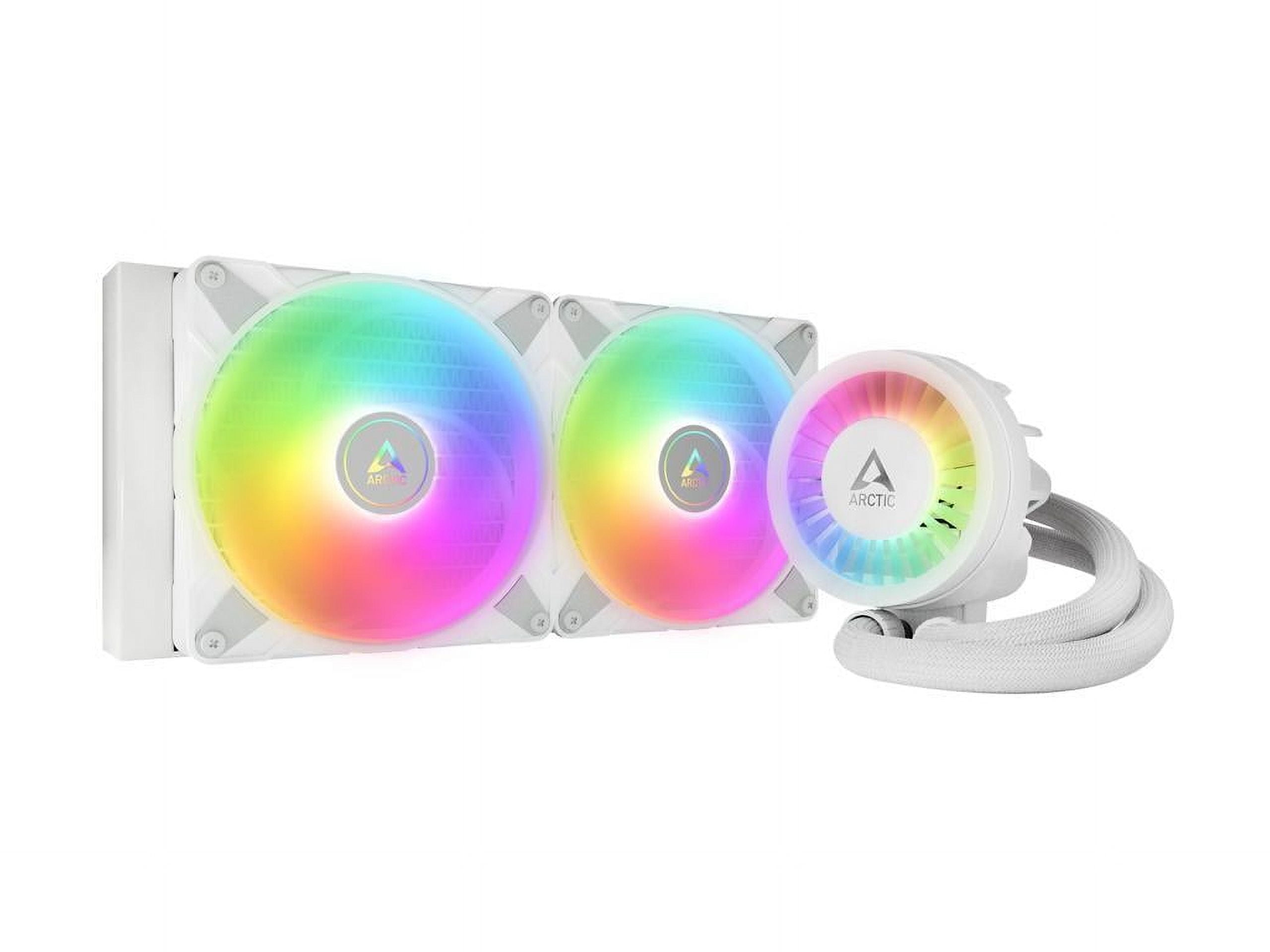 PC用ファン・クーラー ARCTIC Liquid Freezer III 280 RGB White ARCTIC COOLING Liquid Freezer III - 280 A-RGB (White): All