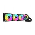 thumbnail image 1 of ARCTIC COOLING Liquid Freezer III - 360 A-RGB (Black): All-in-One CPU Water Cooler with 360mm radiator and 3x P12 PWM PST A-RGB fan, compatible Intel LGA1700, 1851 and AMD AM4, AM5 - Black color, 1 of 5