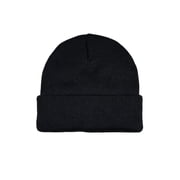 Men's Arctic Cuff Knit Beanie,Black Soot