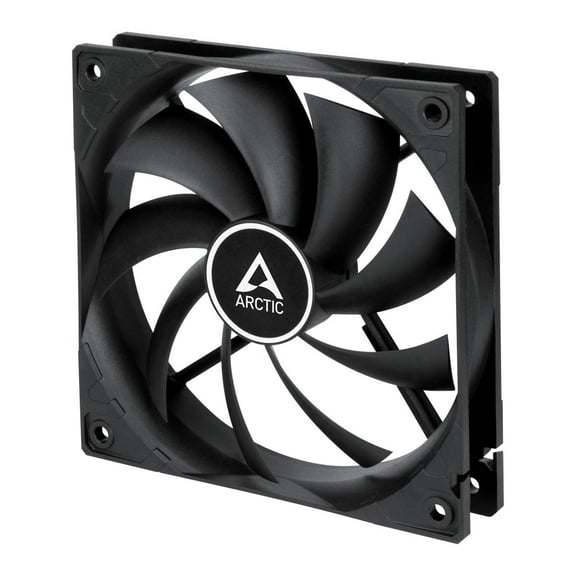 ARCTIC F12 PWM PST - PC Fan, 120mm Fan, PC Case Fan with PWM Sharing Technology (PST), Quiet Motor, Computer, Fan Speed: 230-1350 RPM - Black
