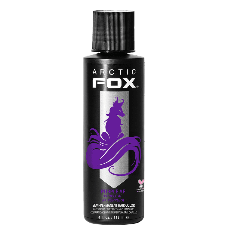 Arctic Fox, Semi-Permanent Hair Color Dye, Vegan, 4 fl oz, Purple