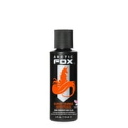 ARCTIC FOX Vegan and Cruelty-Free Semi-Permanent Hair Color Dye 4 Fl Oz, SUNSET ORANGE
