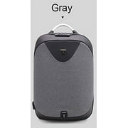 ARCTIC HUNTER Business Backpack Invisible Anti theft Backpack Aluminum Alloy Handle with USB Charging Port Travel Rucksack Laptop Pro Water-Resistant Computer Backpack Grey