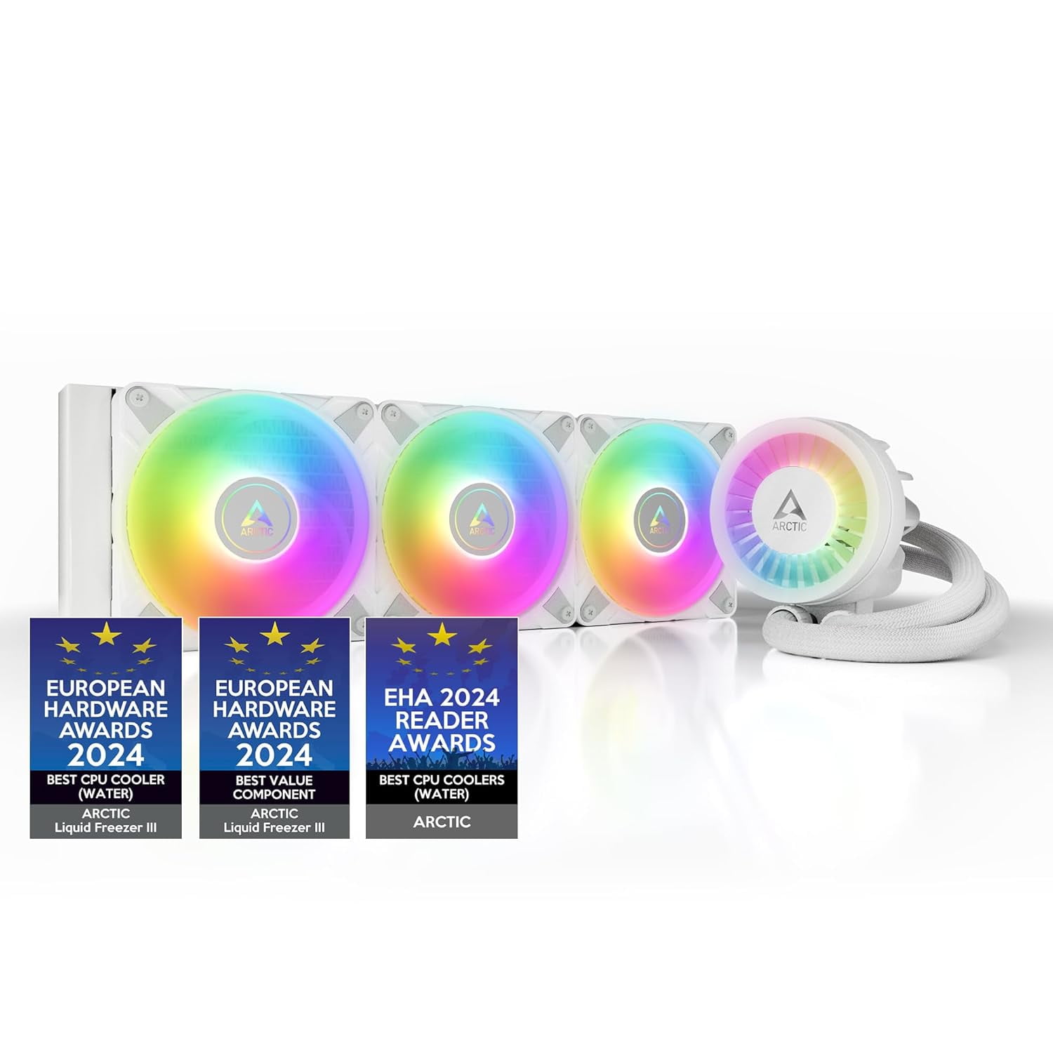 PC用ファン・クーラー ARCTIC Liquid Freezer III 360 A-RGB WH ARCTIC COOLING Liquid Freezer III - 360 A-RGB: CPU Water
