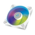 thumbnail image 1 of ARCTIC P12 PWM PST A-RGB - Case Fan, 120 mm PWM case Fan Optimized for Static Pressure, Semi-Passive: 0-2000 RPM, 5V 3 pin ARGB LED, Single Fan - White, 1 of 1