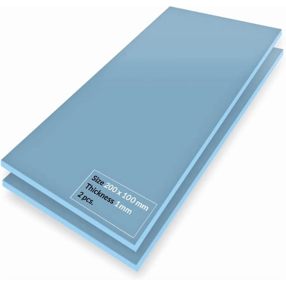 ARCTIC ACTPD00059A TP-3: Premium Performance Thermal Pad, 200 x 100 x 1.0 mm (2 Pieces)