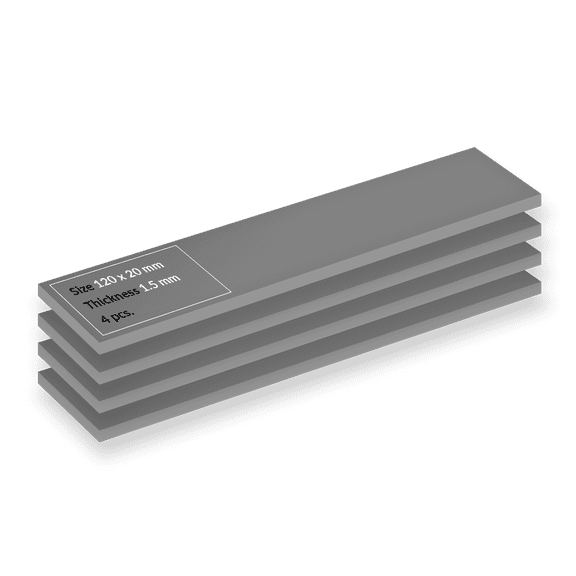 ARCTIC TP-4 Thermal Pad (120x20mm | 1.5mm | 4 pcs)