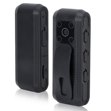 ARCTICICE 180° Rotate Mini Body Camera, 1080P Wearable Camcorder with Night Vision, Long Battery Life Audio Video Camera for Daily Records
