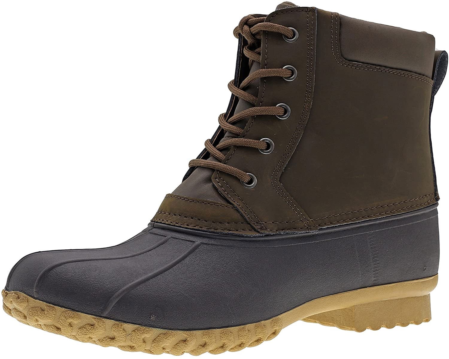 Men\'s Waterproof Insulated Duck Boots Winter Snow Rain Size 7-15 Men main image 2