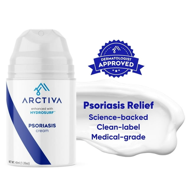 ARCTIVA Trial Psoriasis Cream with 2 Salicylic Acid and Hydrosurf