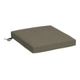thumbnail image 1 of ARDEN Basics Outdoor Seat Pad Cushion, 17 x 17, Rain-Proof and Fade Resistant, Mink Brown Mila, 1 of 9
