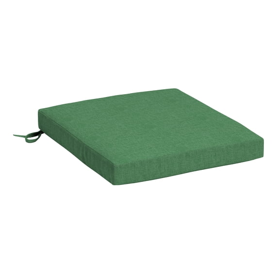 ARDEN Basics Outdoor Seat Pad Cushion, 17 x 17, Water Repellent and Fade Resistant, Moss Green Mila